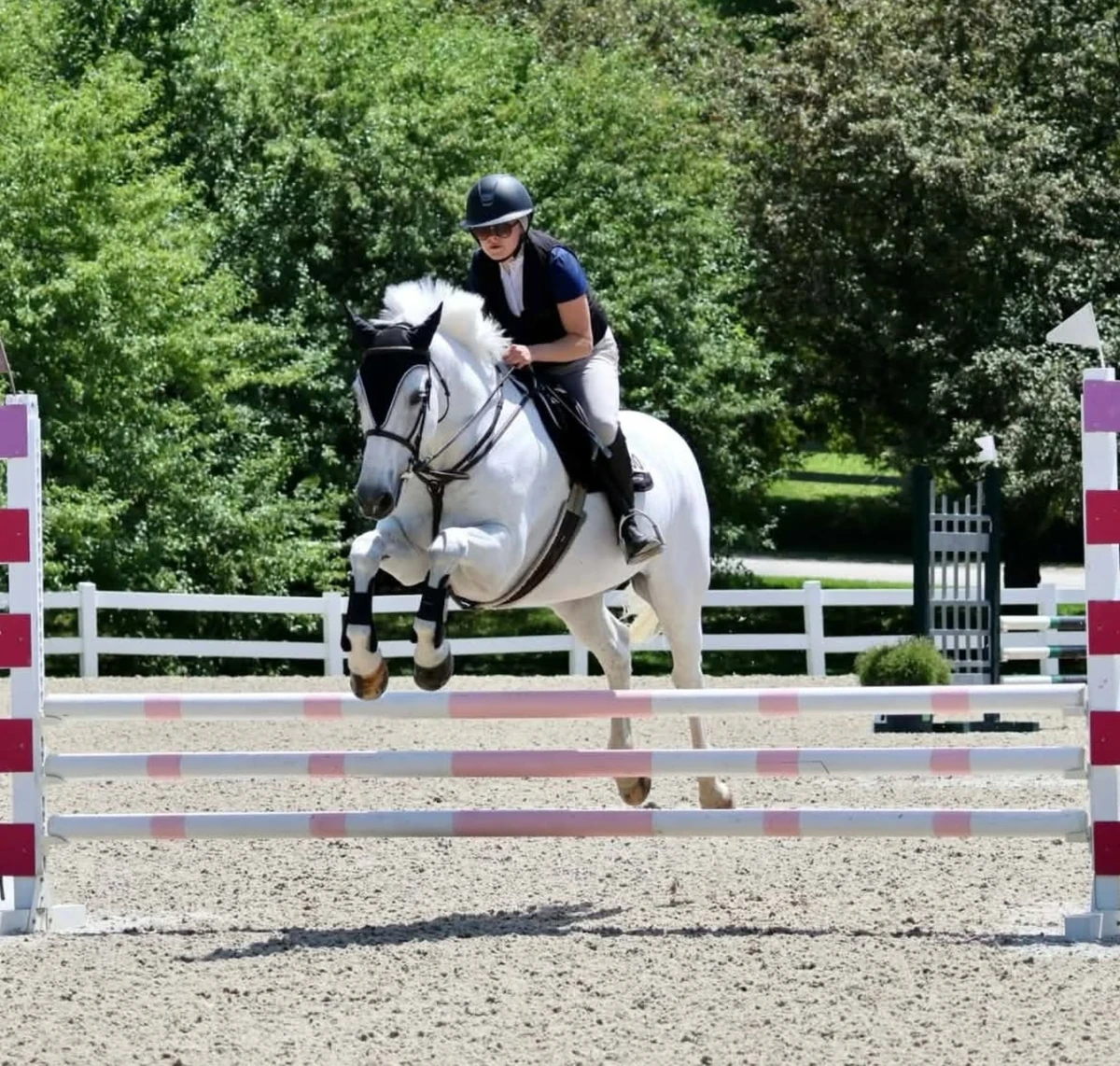 Abby Rigert show jumping