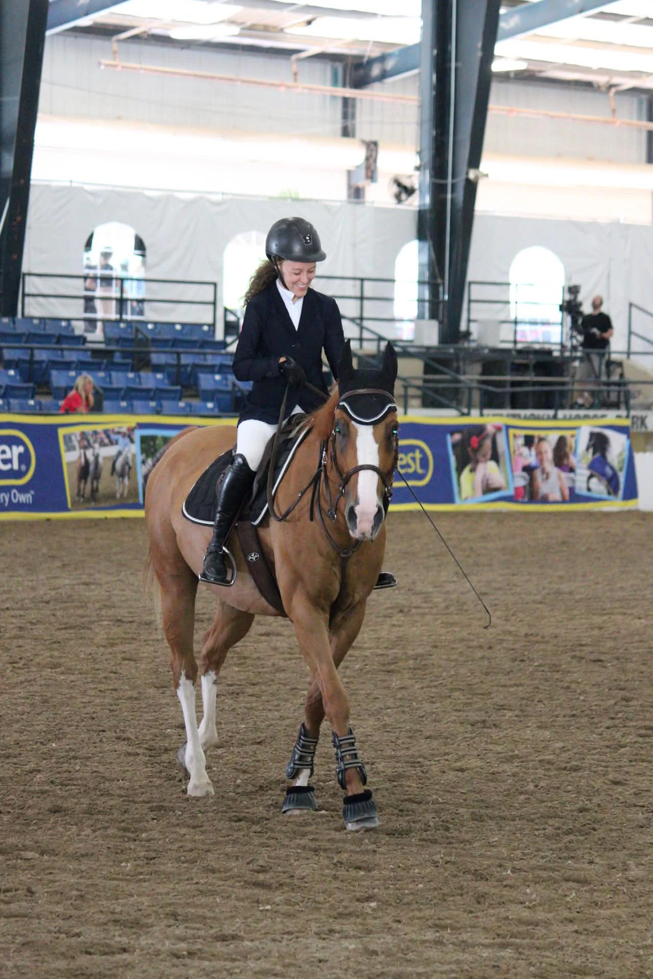 EFE rider in the arena